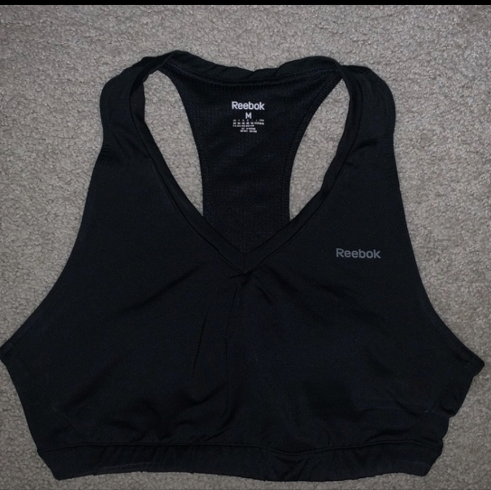 Reebok Women's Black Sports Bra